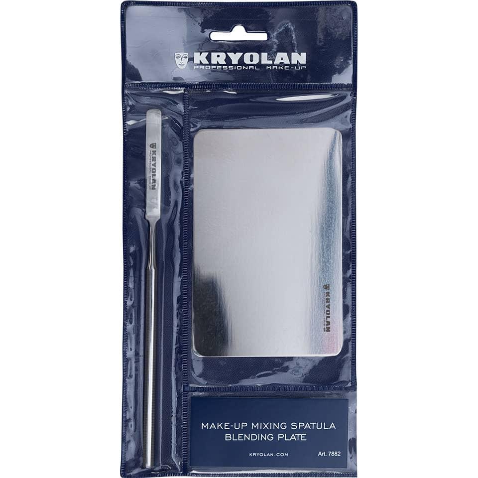 MAKEUP MIXING SPATULA BLENDING PALETTE